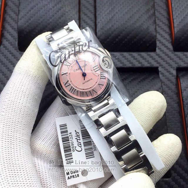 CARTIER手錶 全新v2版升級 卡地亞藍氣球 卡地亞女表 卡地亞機械女士腕表  hds1236
